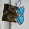 Blue Stone Ear ring